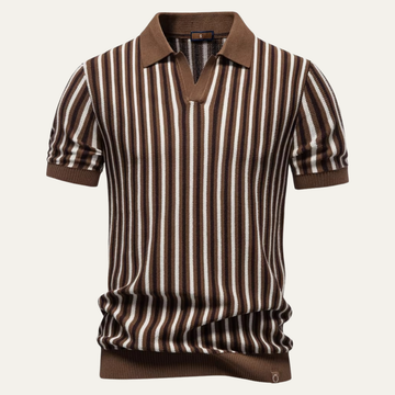 Greenfield Strickpoloshirt