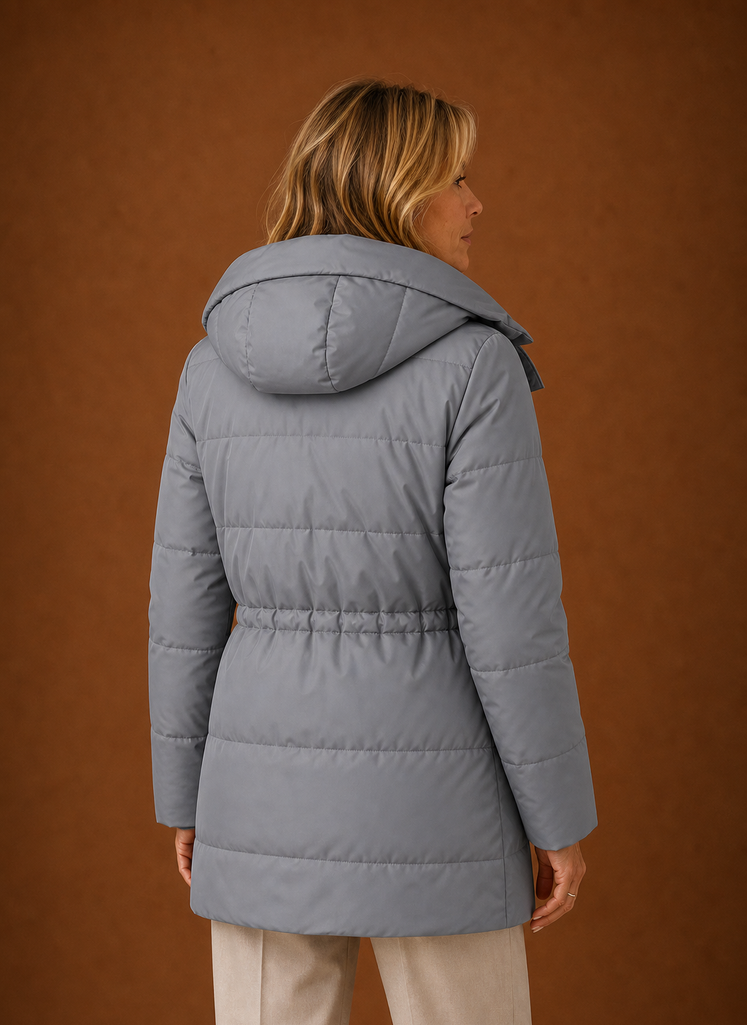 Women's Quilted Puffer Jacket - Warm Winter Parka | Areleon