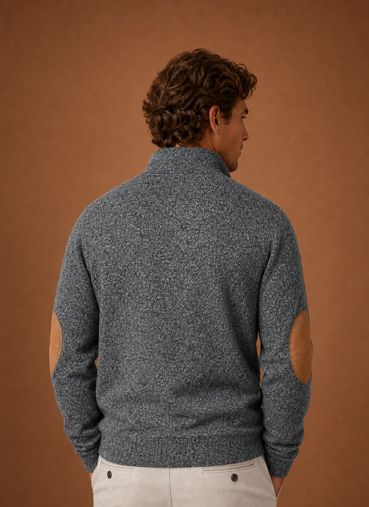 Men's Mock Neck Pullover Layering Sweater | Areleon