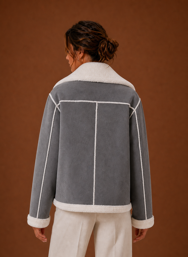 Women's Aviator Jacket - Flight Jacket Outerwear | Areleon