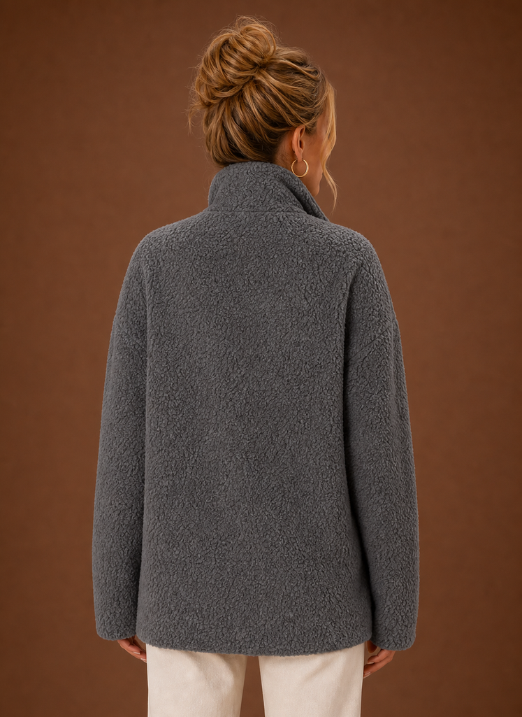 Women's Sherpa Zip-Up Jacket | Areleon