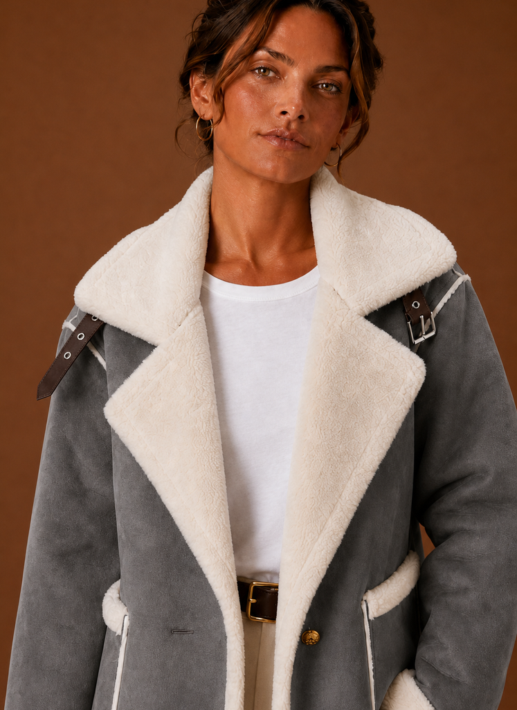 Women's Aviator Jacket - Flight Jacket Outerwear | Areleon