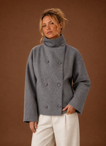Women's Funnel Neck Jacket - Casual Jacket | Areleon