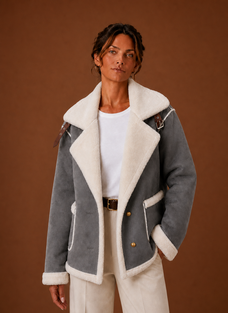 Women's Aviator Jacket - Flight Jacket Outerwear | Areleon
