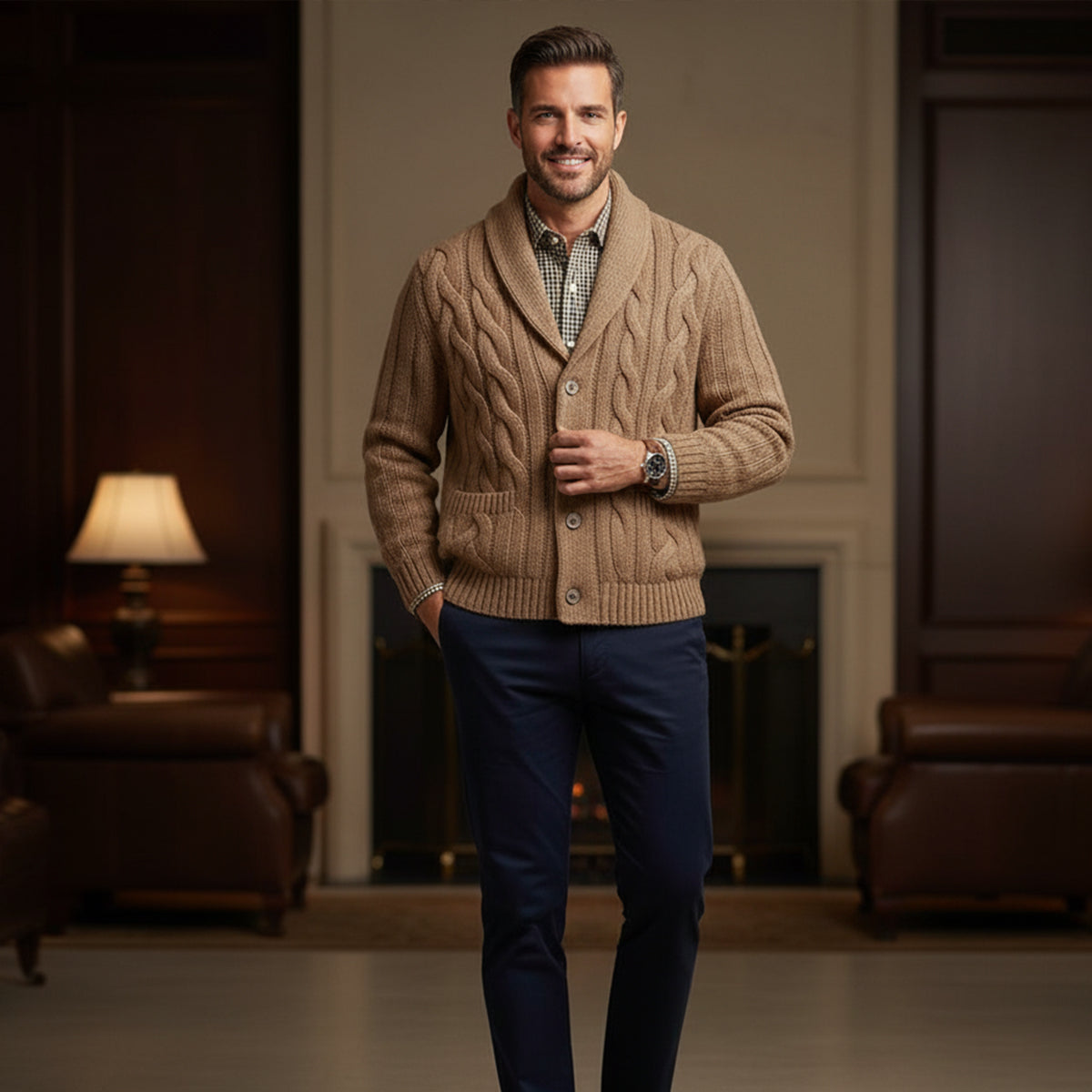 Kensington Knitted Strickjacke