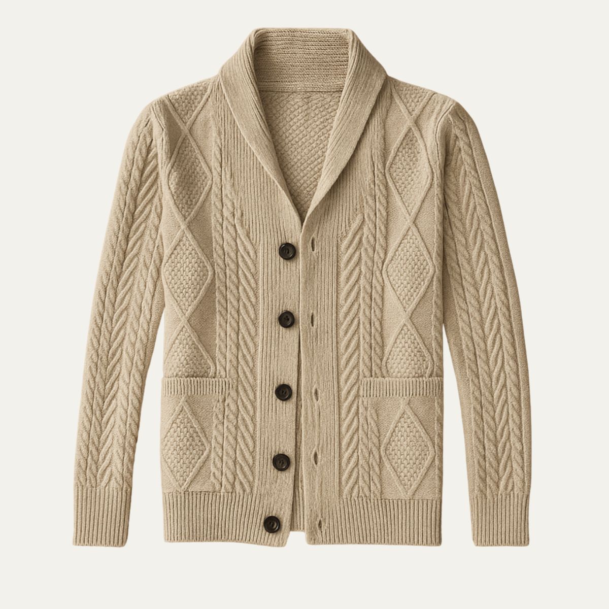 Lanchester Kaschmirstrickjacke