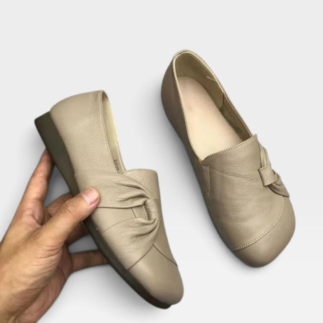 Women's Supportive Leather Comfort Loafers