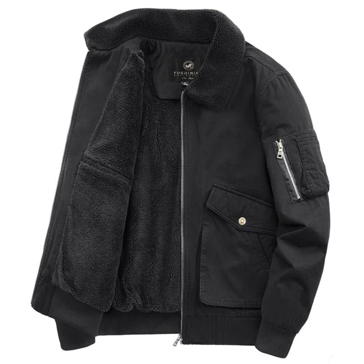 Leeds Fleece Bomberjacke