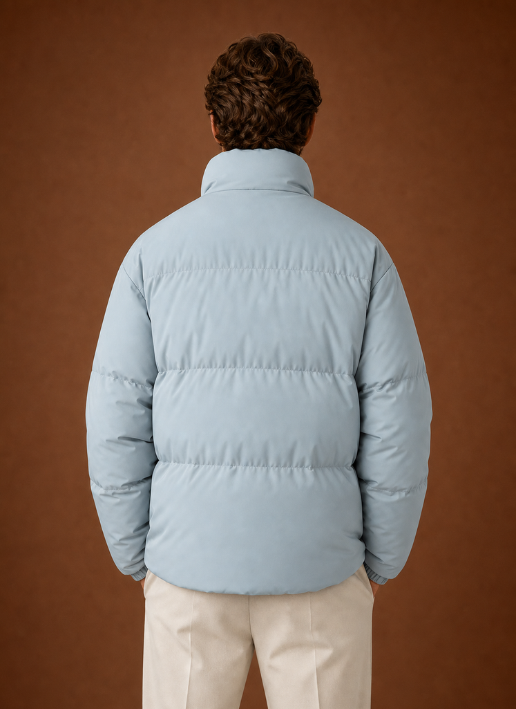 Men's Puffer Jacket - Quilted Winter Coat | Areleon