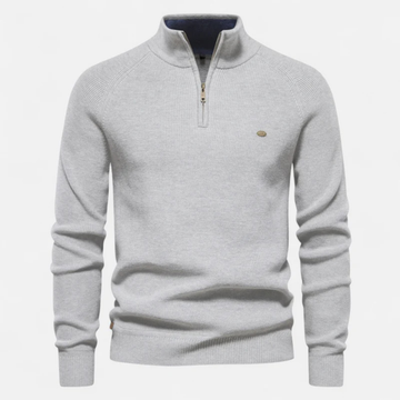Lignano Baumwoll-Half-Zip-Pullover