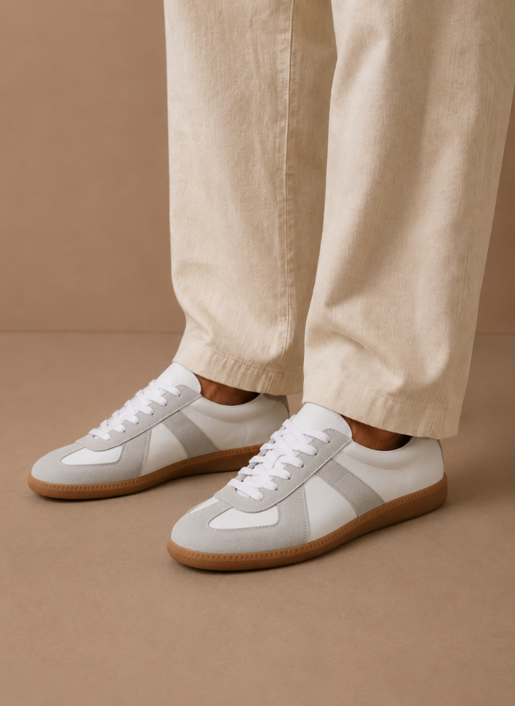 Men's Low-Top Suede Sneakers – Lightweight Casual | Areleon