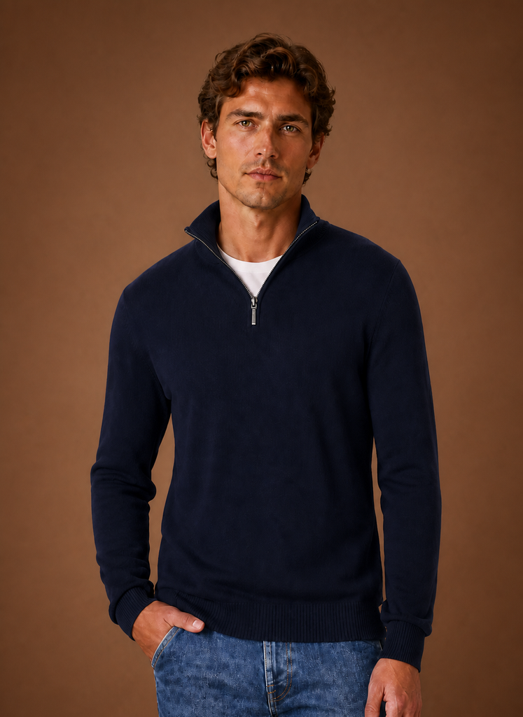Men’s Quarter Zip Sweater | Areleon