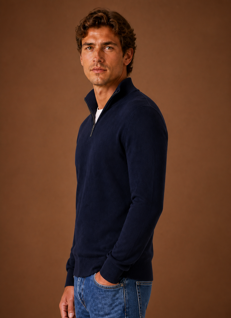 Men’s Quarter Zip Sweater | Areleon