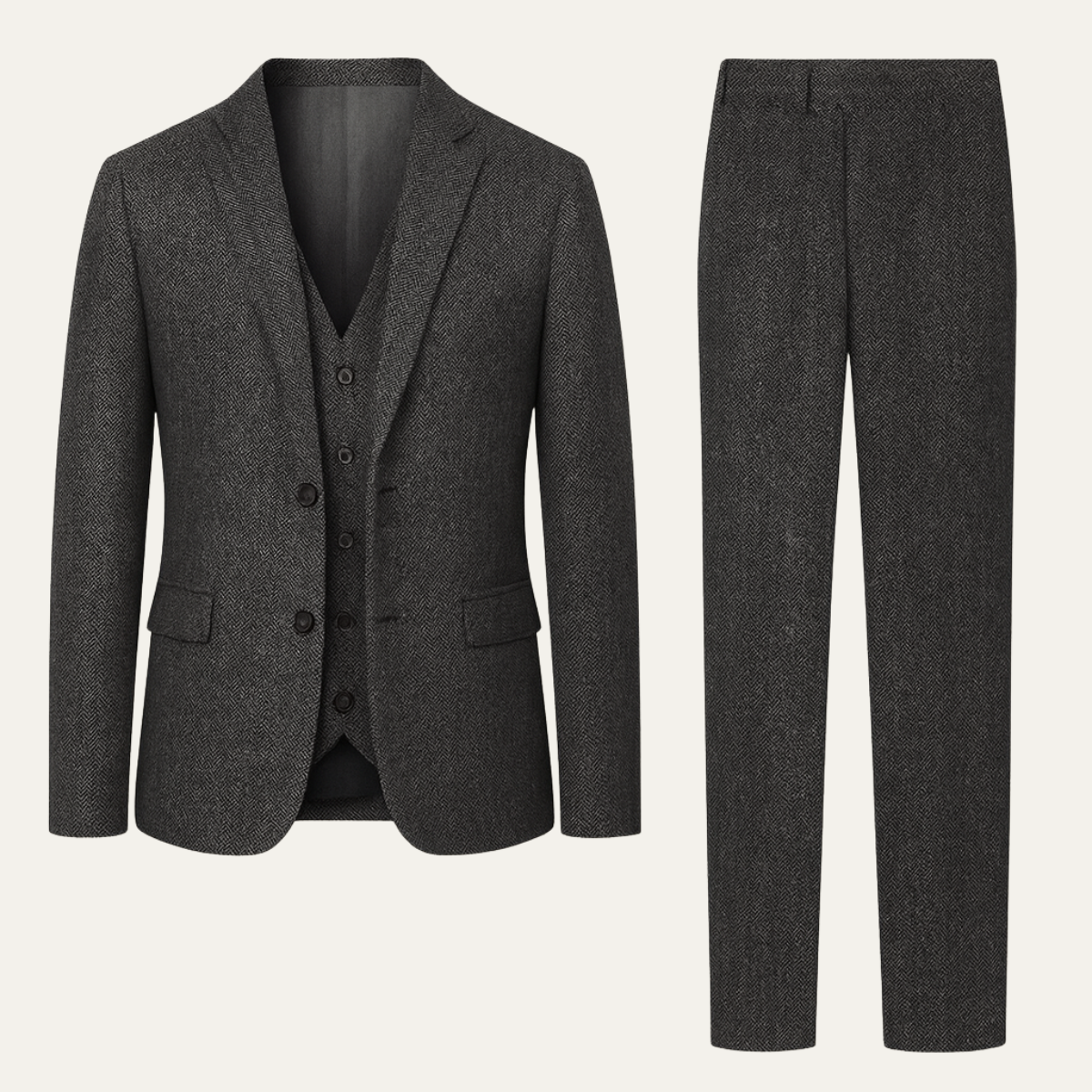 Norwood Tweeddreiteiler Slim Fit