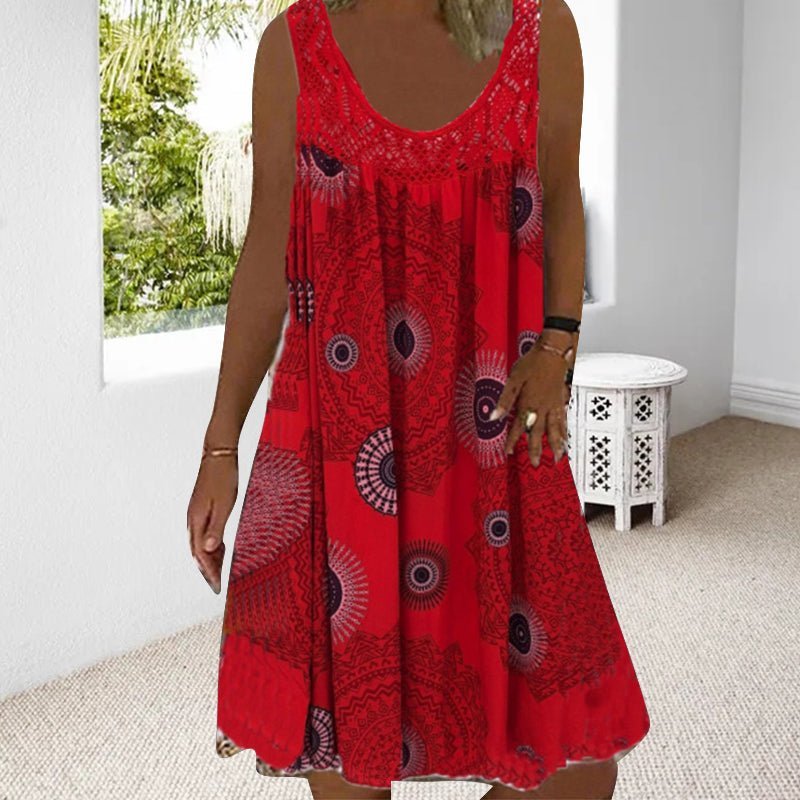 Medallion Beach Dress