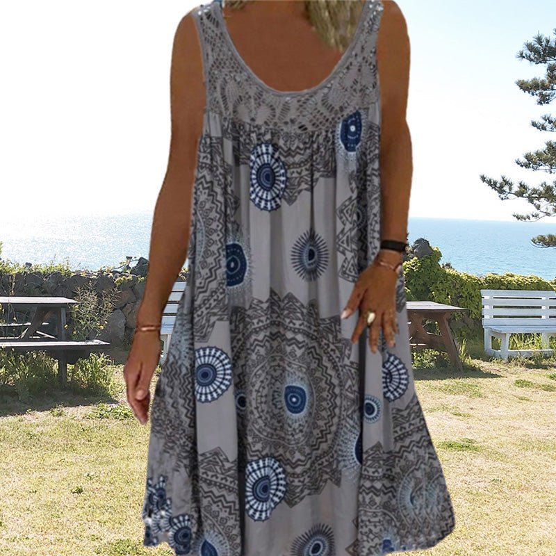 Medallion Beach Dress