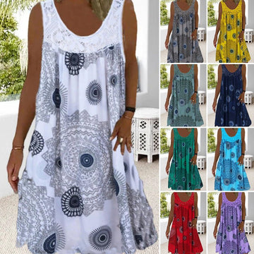 Medallion Beach Dress