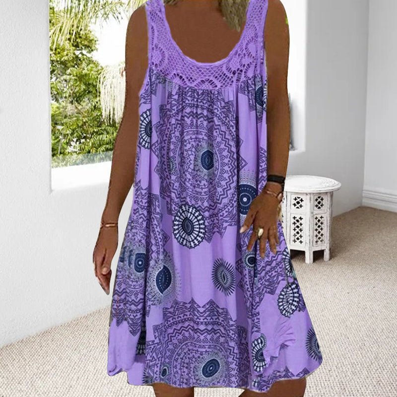 Medallion Beach Dress