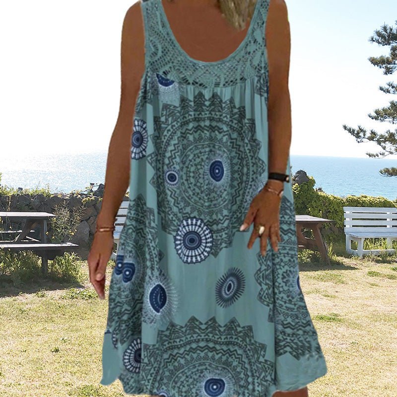 Medallion Beach Dress