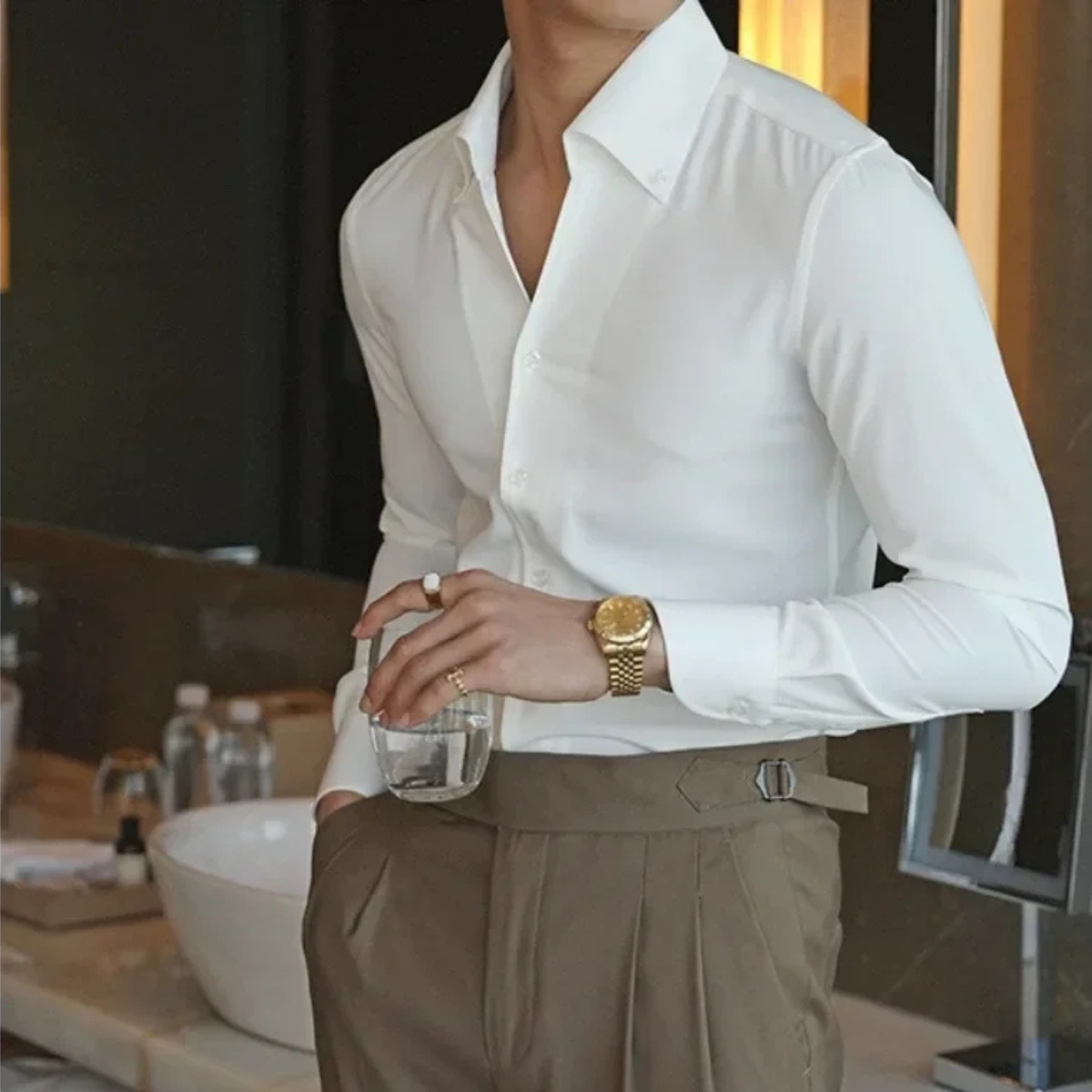 Oakwood Park Hemd Slim Fit