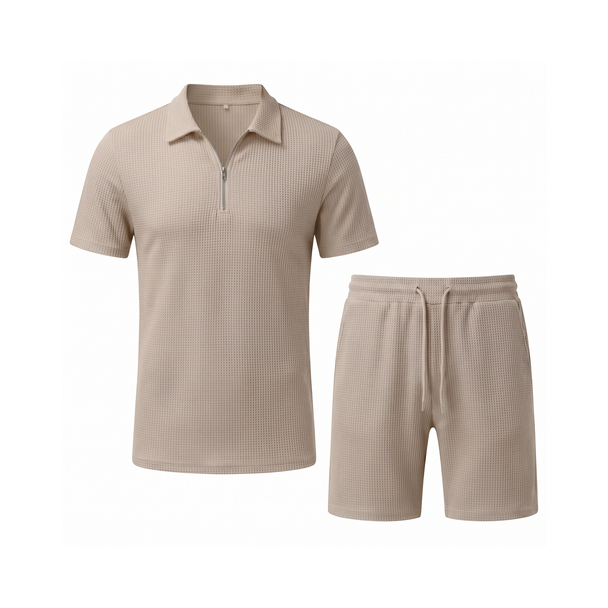 Olbia Zip Polo Set