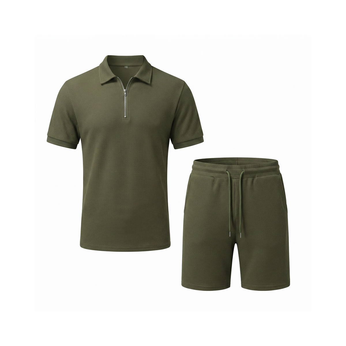 Olbia Zip Polo Set