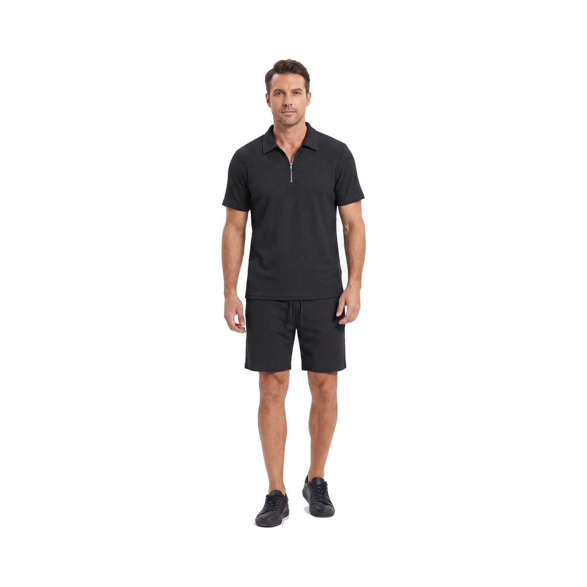 Olbia Zip Polo Set