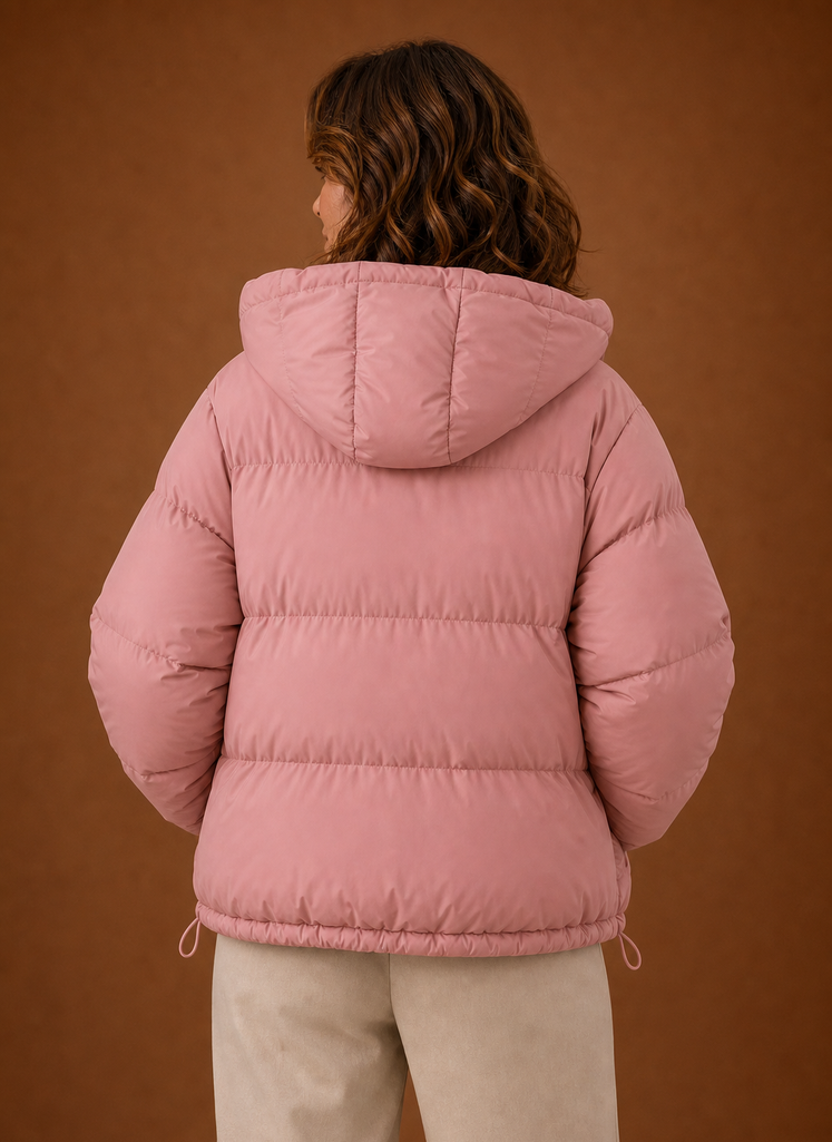 Women's Warm Puffer Jacket - Oversized Winter Coat | Areleon