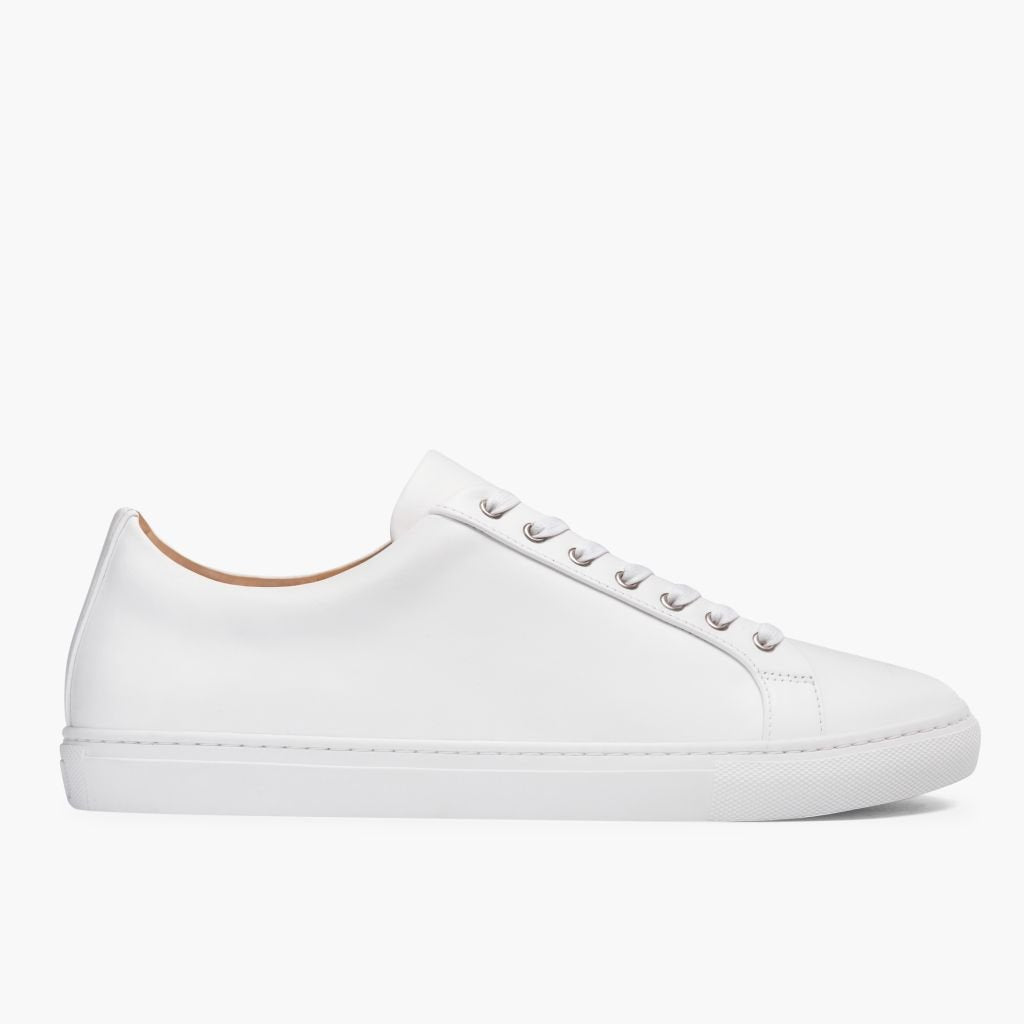 Men's Genuine Leather Low-Top Trainers