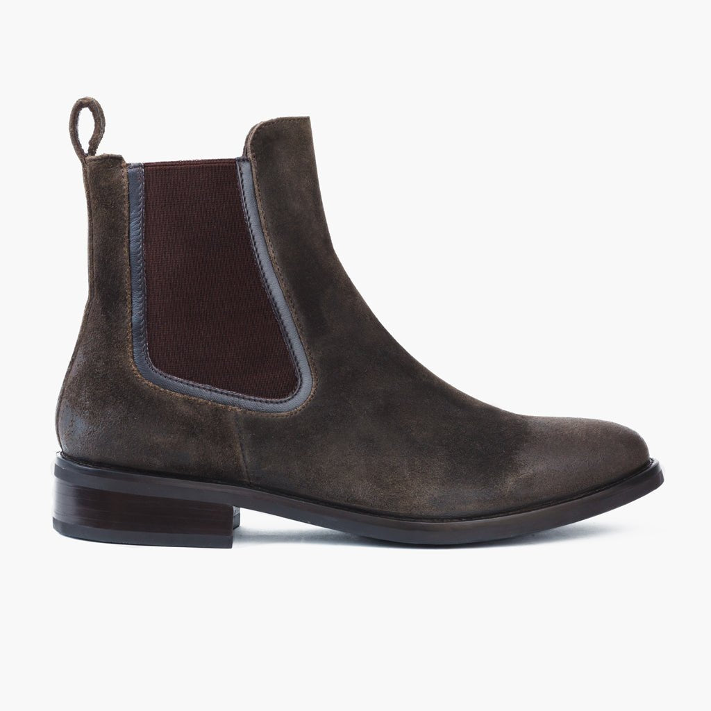 Women's Suede Chelsea Boots