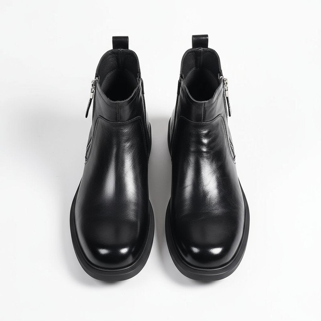 Men's Leather Ankle Boots