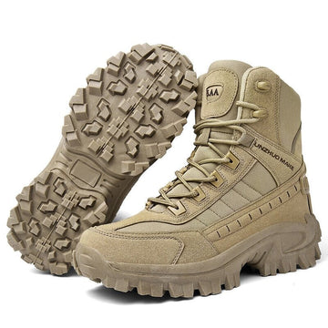 Men's Rugged Tactical Combat Boots