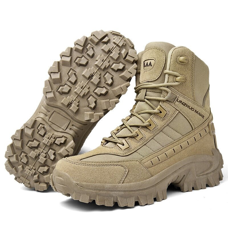 Men's Rugged Tactical Combat Boots