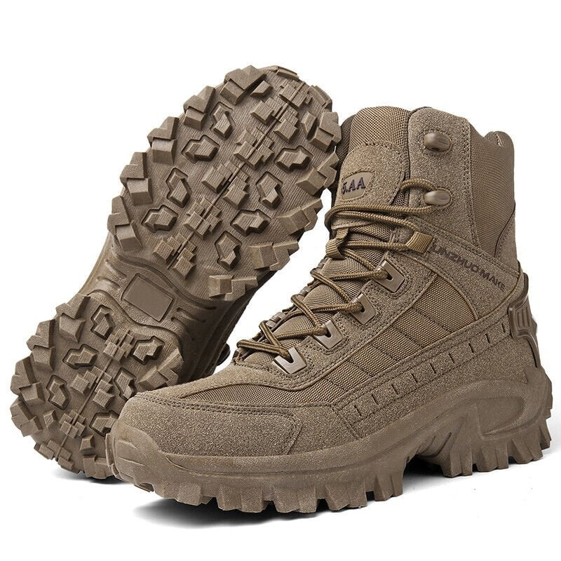Men's Rugged Tactical Combat Boots