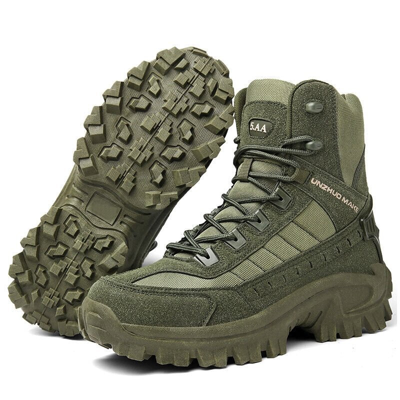 Men's Rugged Tactical Combat Boots