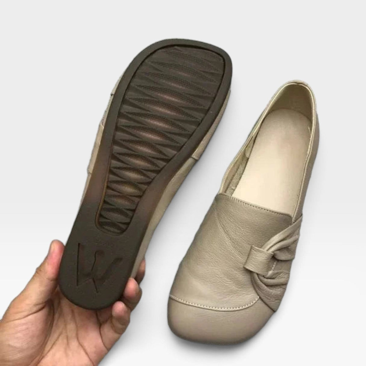 Women's Supportive Leather Comfort Loafers