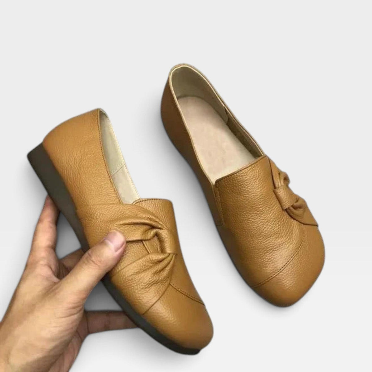Women's Supportive Leather Comfort Loafers