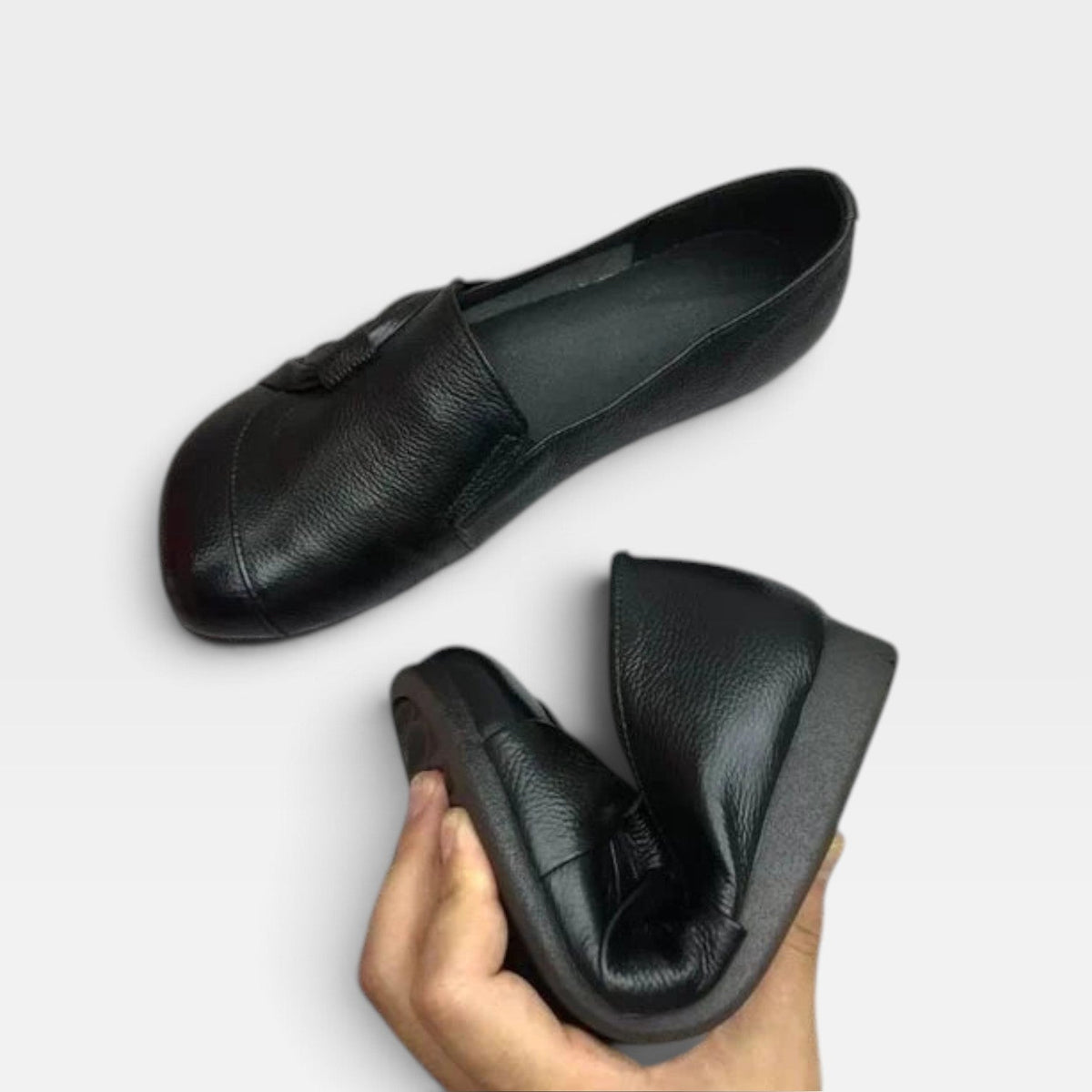 Women's Supportive Leather Comfort Loafers
