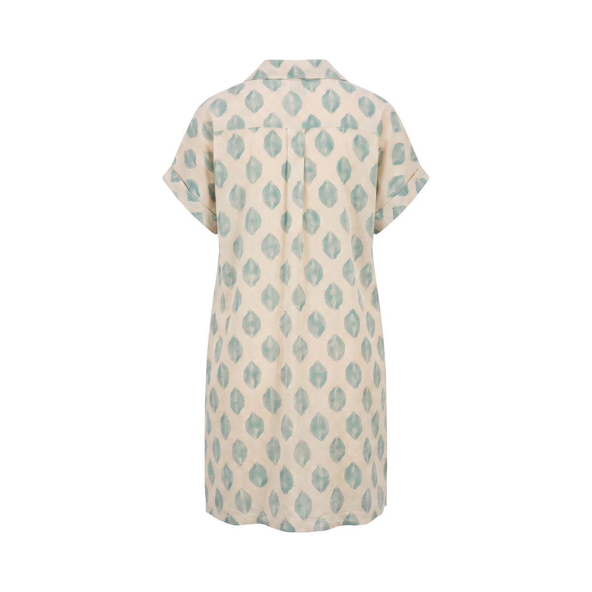 Printed Shirt Dress