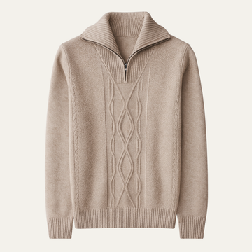 Riverhill Kaschmir-Half-Zip-Pullover
