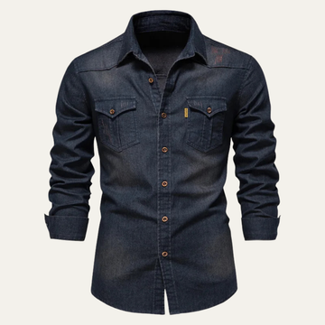 Roseland Baumwollhemd Slim Fit