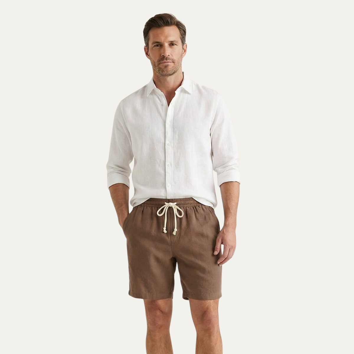 Rowley Leinenshorts