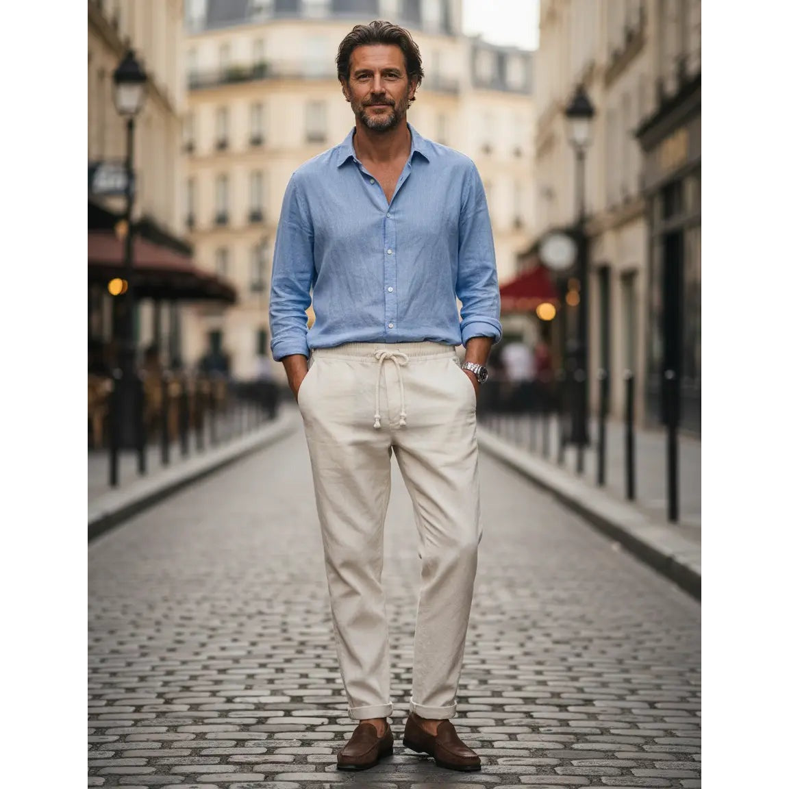 Tellaro Linen Pants