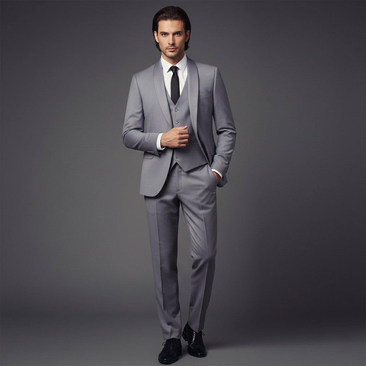 Trebbiano Dreiteiler Slim Fit