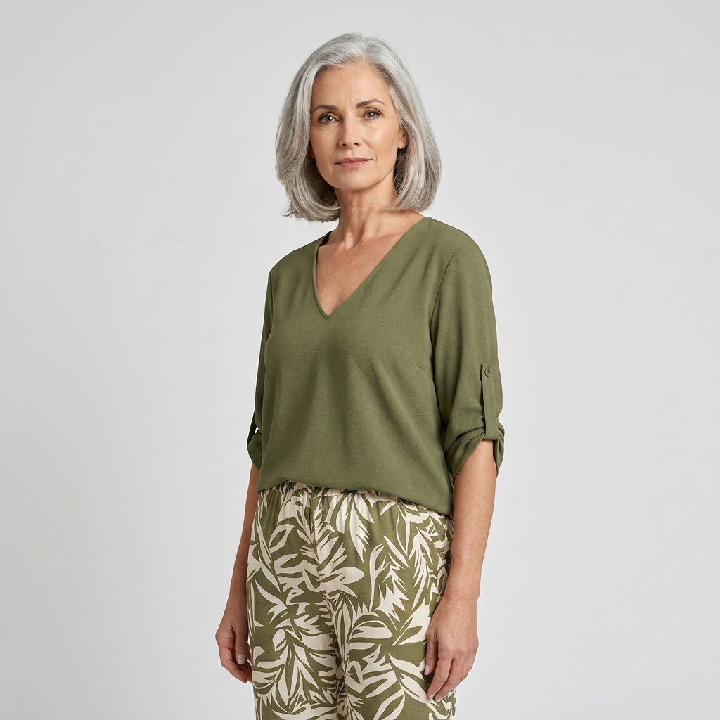 Printed Two-Piece Set