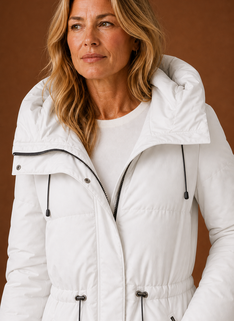 Women's Quilted Puffer Jacket - Warm Winter Parka | Areleon