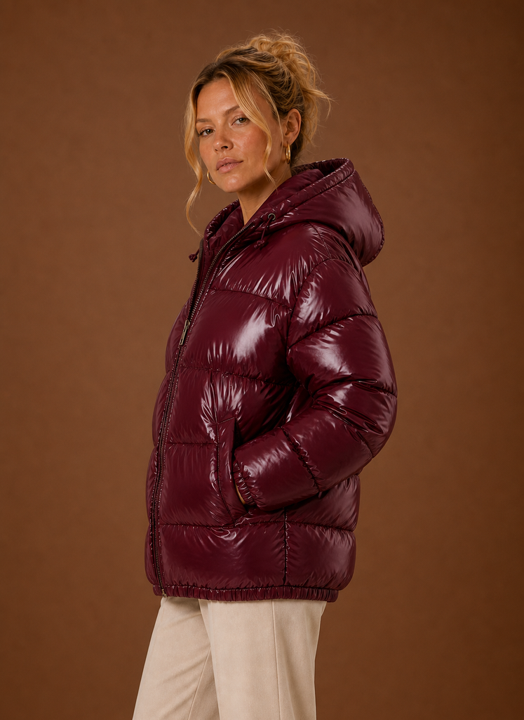 Women's Puffer Jacket - Oversized Winter Coat | Areleon